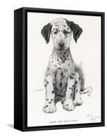 Loopy the Ugly Puppy-Cecil Aldin-Framed Stretched Canvas