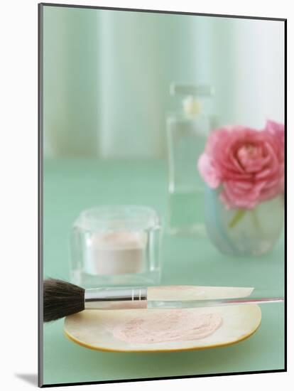 Loose Powder on a Plate-Michael Paul-Mounted Photographic Print