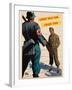 Loose Talk Can Cause This, 1942-Adolph Treidler-Framed Giclee Print