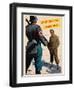 Loose Talk Can Cause This, 1942-Adolph Treidler-Framed Premium Giclee Print