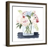 Loose Watercolor Bouquet I-Grace Popp-Framed Art Print