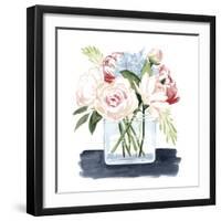 Loose Watercolor Bouquet I-Grace Popp-Framed Art Print