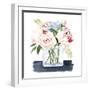 Loose Watercolor Bouquet I-Grace Popp-Framed Art Print