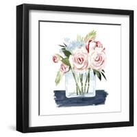 Loose Watercolor Bouquet II-Grace Popp-Framed Art Print