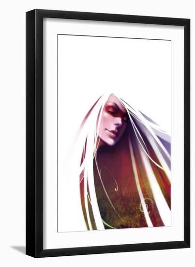 Loose-Charlie Bowater-Framed Art Print