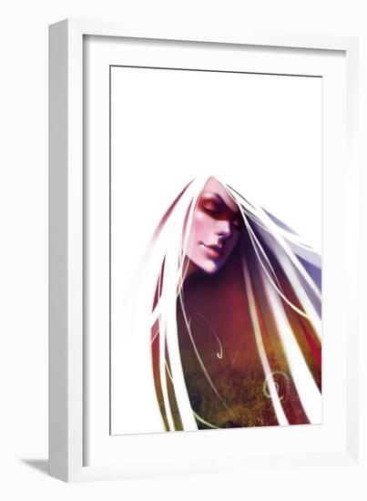 Loose-Charlie Bowater-Framed Art Print