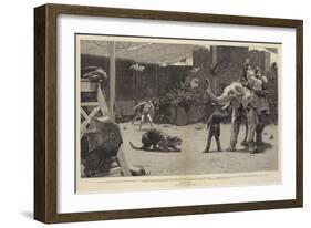 Loose!-John Charles Dollman-Framed Giclee Print