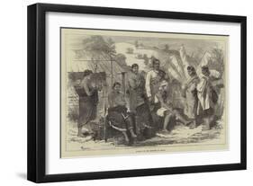 Looshais on the Frontier of Bengal-Felix Regamey-Framed Giclee Print