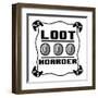 Loot Hoarder-Marcus Prime-Framed Art Print