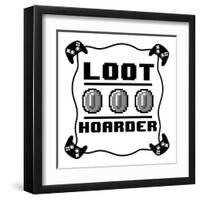 Loot Hoarder-Marcus Prime-Framed Art Print