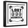 Loot Hoarder-Marcus Prime-Framed Art Print