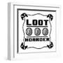 Loot Hoarder-Marcus Prime-Framed Art Print