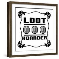 Loot Hoarder-Marcus Prime-Framed Art Print