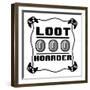 Loot Hoarder-Marcus Prime-Framed Art Print