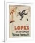 Lopez et son comique Victor Fratellini-null-Framed Giclee Print