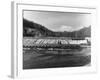 Lopwell Dam-null-Framed Photographic Print