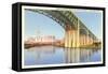 Lorain Carnegie Bridge, Cleveland, Ohio-null-Framed Stretched Canvas