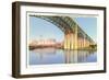 Lorain Carnegie Bridge, Cleveland, Ohio-null-Framed Art Print