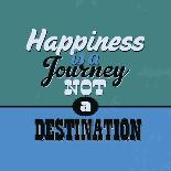 Happiness Is a Journey Not a Destination 1-Lorand Okos-Art Print