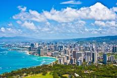 Beautiful Skyline of Oahu,Hawaii-Lorcel-Photographic Print