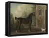 Lord Abergavenny's Dark Bay Carriage Horse with a Terrier, 1785-Thomas Gooch-Framed Stretched Canvas