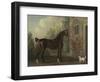 Lord Abergavenny's Dark Bay Carriage Horse with a Terrier, 1785-Thomas Gooch-Framed Giclee Print