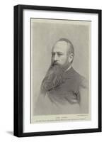 Lord Acton, the New Regius Professor of Modern History in the University of Cambridge-null-Framed Giclee Print