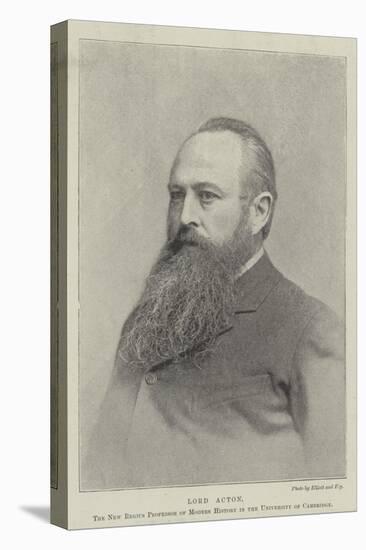 Lord Acton, the New Regius Professor of Modern History in the University of Cambridge-null-Stretched Canvas