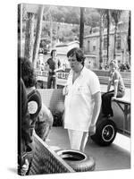 Lord Alexander Hesketh at the Monaco Grand Prix, 1973-null-Stretched Canvas