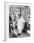 Lord Alexander Hesketh at the Monaco Grand Prix, 1973-null-Framed Photographic Print
