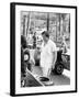 Lord Alexander Hesketh at the Monaco Grand Prix, 1973-null-Framed Photographic Print