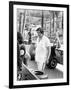 Lord Alexander Hesketh at the Monaco Grand Prix, 1973-null-Framed Photographic Print