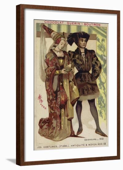 Lord and Lady, 1461-null-Framed Giclee Print