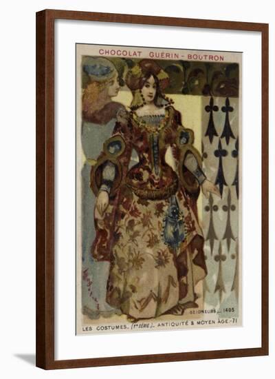 Lord and Lady, 1495-null-Framed Giclee Print