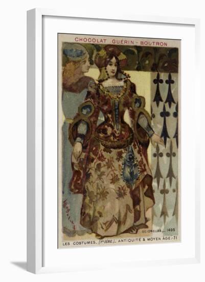 Lord and Lady, 1495-null-Framed Giclee Print