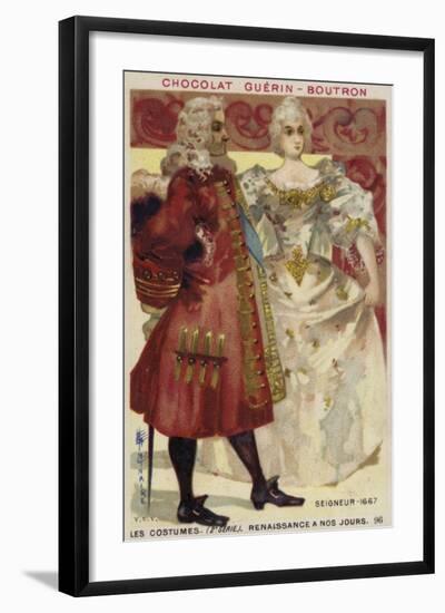 Lord and Lady, 1667-null-Framed Giclee Print