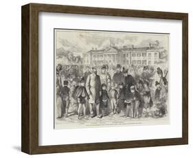 Lord and Lady Aberdeen's Irish Costume Garden Party, at the Viceregal Lodge, Phoenix Park, Dublin-null-Framed Giclee Print