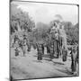 Lord and Lady Harding Riding an Elephant, India, 1913-HD Girdwood-Mounted Giclee Print