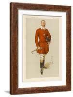 Lord Annesley, Master of Hounds-null-Framed Art Print