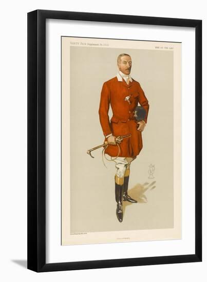 Lord Annesley, Master of Hounds-null-Framed Art Print