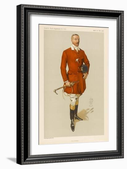 Lord Annesley, Master of Hounds-null-Framed Art Print