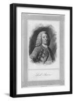 Lord Anson, 1762-Henry Adlard-Framed Giclee Print