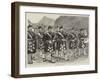 Lord Archibald Campbell and His Pipers Marching Through the Pass of Glencoe-William Lockhart Bogle-Framed Giclee Print