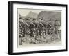 Lord Archibald Campbell and His Pipers Marching Through the Pass of Glencoe-William Lockhart Bogle-Framed Giclee Print