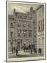 Lord Beaconsfield's House at 19, Curzon-Street, Mayfair, Where He Died-Frank Watkins-Mounted Giclee Print