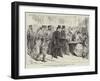 Lord Beaconsfield Walking to a Meeting of the Congress at Berlin-null-Framed Giclee Print