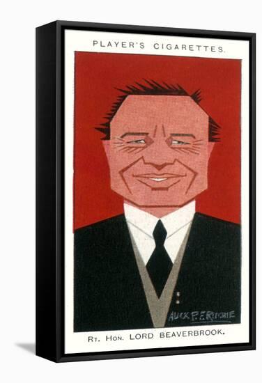 Lord Beaverbrook - British Politician-Alick P.f. Ritchie-Framed Stretched Canvas