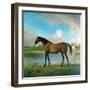 Lord Bolingbroke's Brood Mare in the Grounds of Lydiard Park, Wiltshire, C.1764-66-George Stubbs-Framed Giclee Print