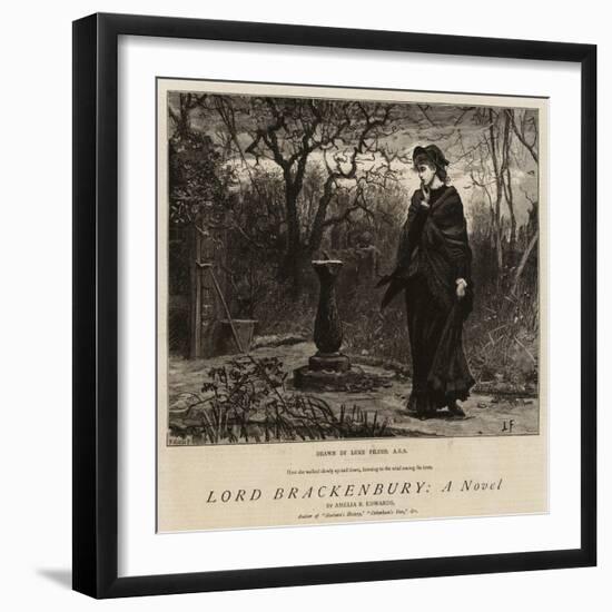 Lord Brackenbury, a Novel-Sir Samuel Luke Fildes-Framed Giclee Print