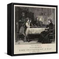 Lord Brackenbury, a Novel-Sir Samuel Luke Fildes-Framed Stretched Canvas